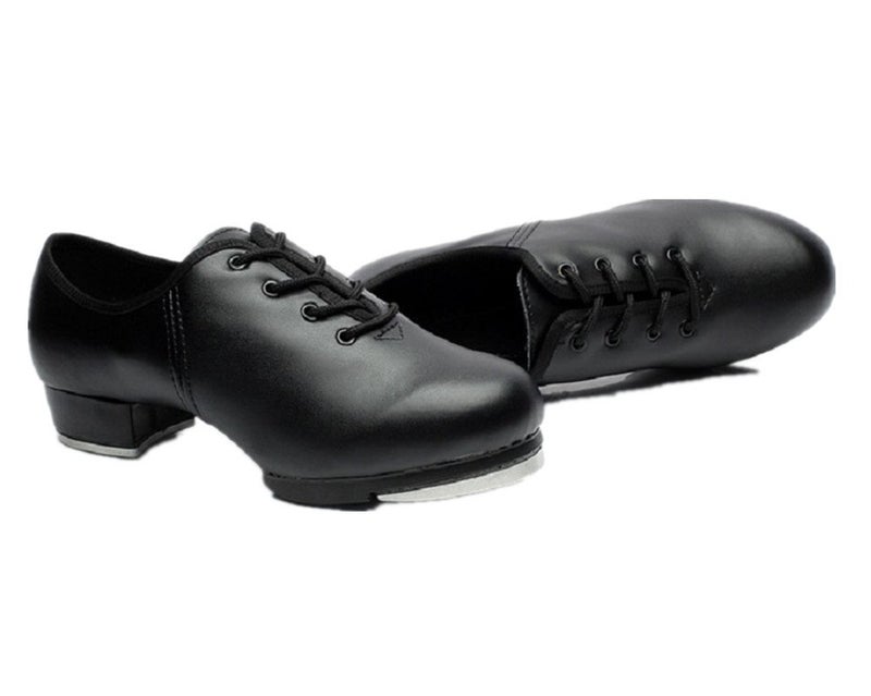 BeiBestCoat Dance Womens Tap Shoes Dancing Shoes for Women,Ladies,Girls, Black (7.5 w) - Image 3